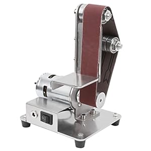 Dioche Mini bandschuurmachine 775 motormodel schuurband schuurband schuurmachine 4500-9000 omw/min DIY polijsten slijpen 110-240 V automatische spanningsaanpassing