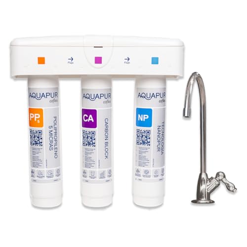 La Mejor Selección de Purificador de Agua Sams que Puedes Comprar On-line. 49 Purificador de Agua Avanzado Bajo Cubierta - 3 Etapas