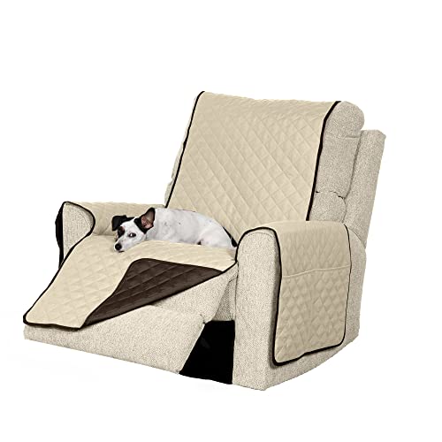 Furhaven Capa de móveis para cães e gatos – Protetor de móveis reversível resistente à água, em dois