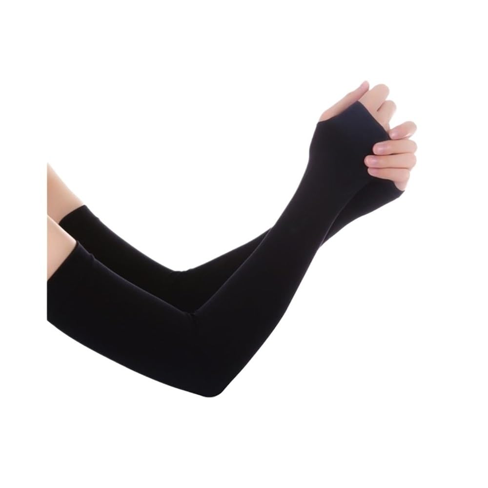 Armstulpen mit LSF 50+, atmungsaktiv, schnelltrocknend, für Laufen, Sportbekleidung, Sonnenschutz, lange Armabdeckung, Radsport