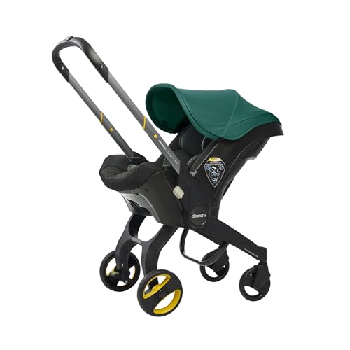 Image of Doona Car Seat & Stroller, Racing Green - All-in-One Travel System