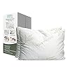 Sleepsia Bamboo Pillow – Shredded Memory Foam Pillow – Premium Pillows for Sleeping with Washable Pillow Case…