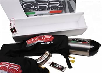 Scarico GPR Bmw R 1200 R 2011/2014 Scarico omologato con raccordo DUNE
