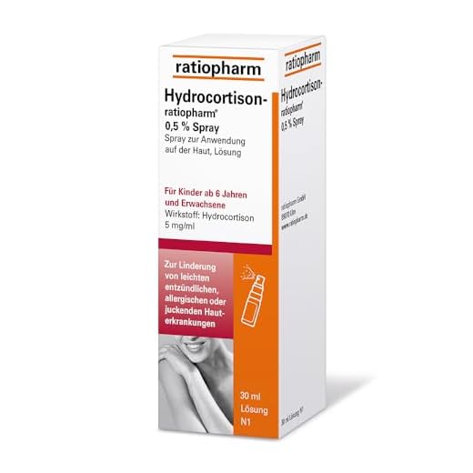 HYDROCORTISON-ratiopharm Spray 0,5% 30 ml