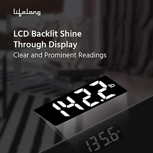 Image of Lifelong Bloom LLWS54 Body Weighing Scale (Indian Cultural Series - Rajasthan Rural)|Digital Weight Machine for Body Weight|Thick Tempered Glass with LCD Display|Bathroom Weighing Scale (Multicolor)