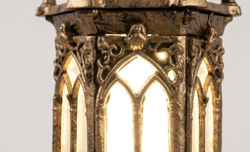 Image of Aluminium Cast Rust-Resistant Water-Proof Outdoor Gate Light Gate Light (ALALKILA)