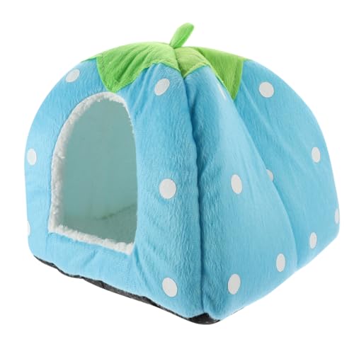 DRESSOOS Casa Cama para Conejillos de Indias Rata Mascota Conejito Cerdo Hamaca Conejillo de Indias Jaula casa Hamster casita Hamster Robusto escondite de hámster hogar Chinchilla casa Paño