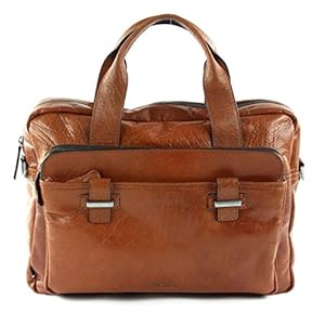 Strellson Sutton portefeuille XLHZ aktetas leer 40x28x11 cm (BxHxD), cognac,