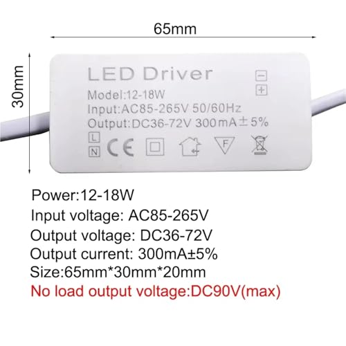 Driver LED 18-24W Transformateur haute performance pour dalles LED