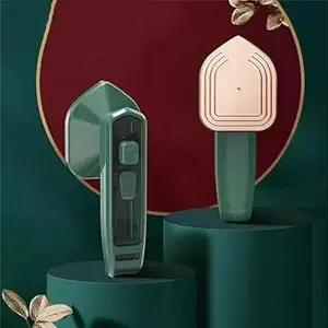 Shopeykart Portable Mini Garment Steamer - Lightweight, Foldable, and Handheld Travel Iron Support Dry And Wet Wrinkle Removal in Clothes