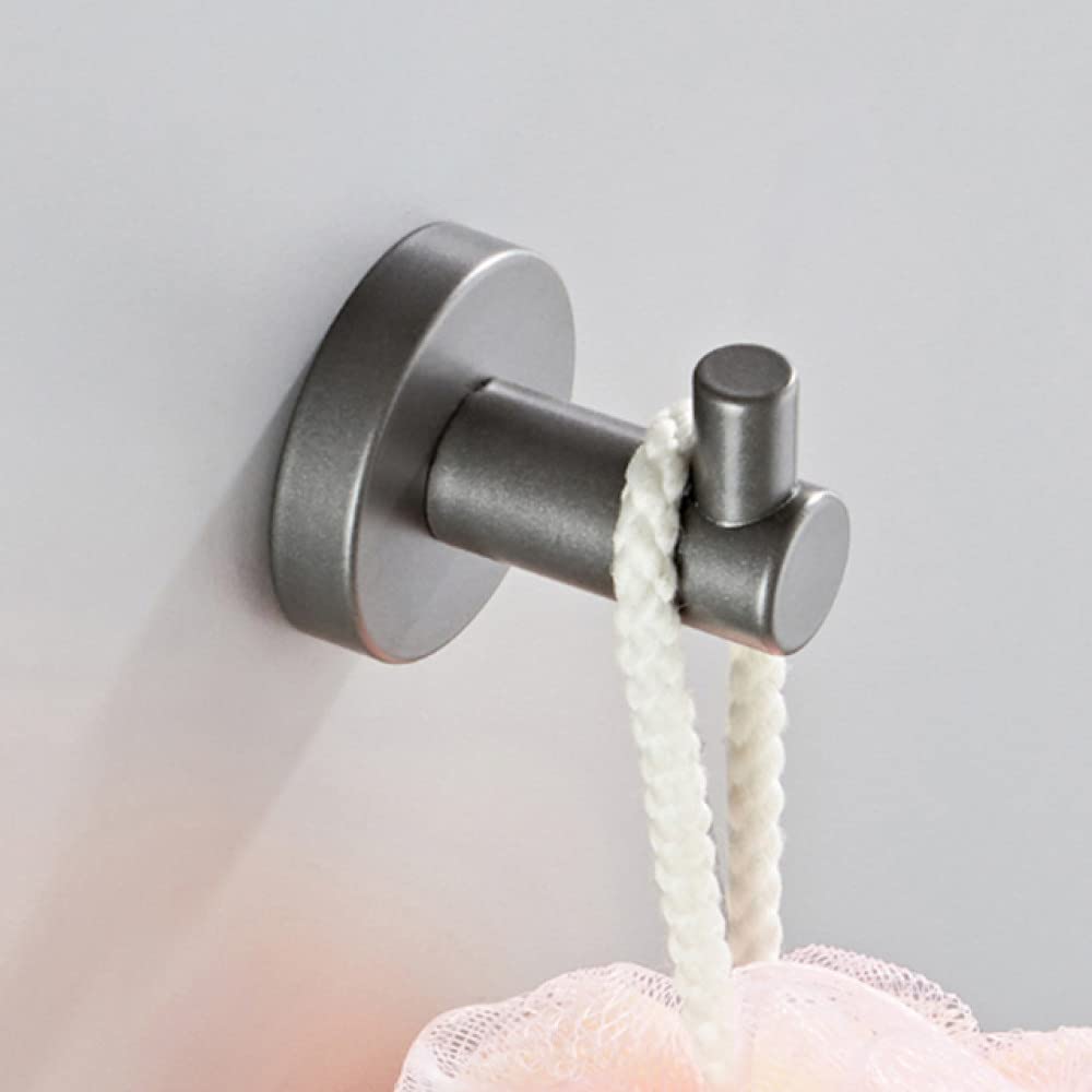 Support rouleau papier essuie-mains et étagère douche laiton gris