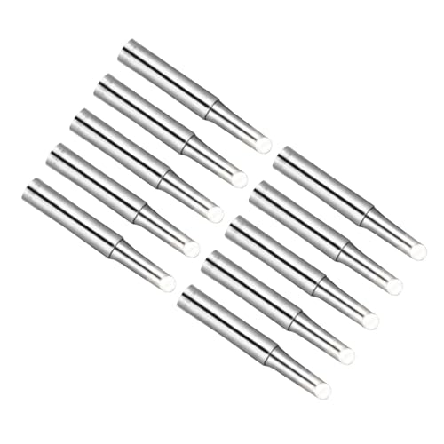 Image of Soldering Iron Tips, 4x6.5mm 900M-T-4C, Solder Tips Fine Soldering Gun Replacement Solder Welding - (Applications: for Soldering Irons Soldering Station), 10 Pieces