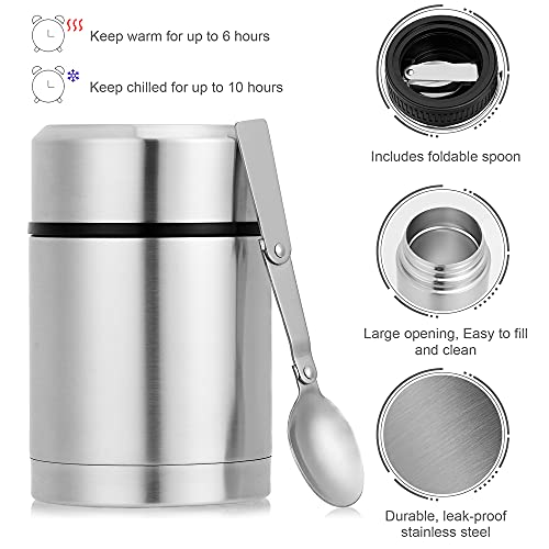 Amazon Basics Contenitore per Alimenti in Acciaio