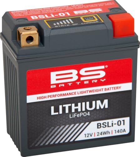 Batterie Lithium-Ion BSLI-01 BS Battery fini les soucis de poids moto