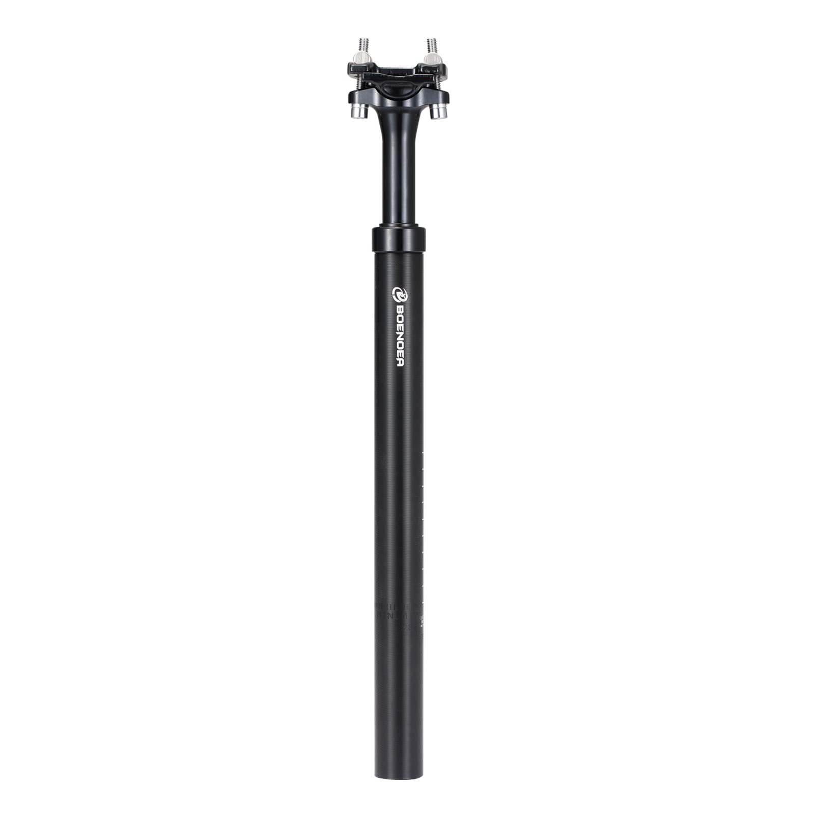 Boenoea Bike Suspension Seatpost 27.2 28.6 30.9 31.6 Bicycle Seat Post 400mm Aluminum Alloy Shock Absorber Damper Post for Road and Mountain Bike