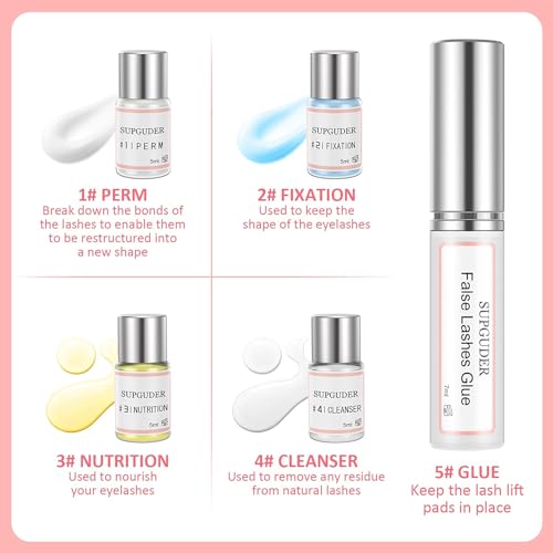 4. Bild von 2025 Wimpernlifting Set,lash lifting set,YIMEIR Wimpernlifting set professionell,Lash Lift Kit,Lange andauernd,Einfach zu bedienen,Ideal für Partys,Geburtstage,Muttertag