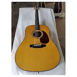 AAA All Solid Wood Original Pickguard Dreadnought Guitar Upgrade Handmade Custom 41 inches Acoustic Guitar Suitable for… - Les Beatles, Paul McCartney, John Lennon, RIngo Starr, George Harrison