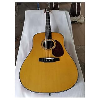 AAA All Solid Wood Original Pickguard Dreadnought Guitar Upgrade Handmade Custom 41 inches Acoustic Guitar Suitable for… - Les Beatles, Paul McCartney, John Lennon, RIngo Starr, George Harrison