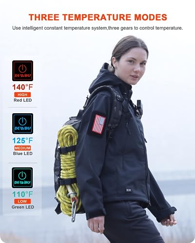 Dewbu DB-0125 Heated Jacket For Women thumb #3