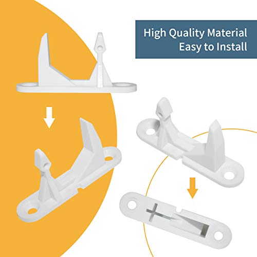 131763310 Washer Door Striker by Sikawai Compatible with Ken-more Electrolux Dryer&Washing Machine Replaces 131763300 134456600 AH890617 1032664 3 Pack