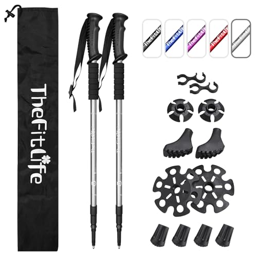The Fit Life Nordic Walking Trekking Poles