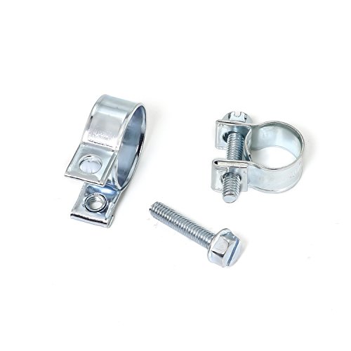 Sutemribor 10 Sizes Mini Fuel Injection Line Style Hose Clamps Assortment Kit (84 Pcs) #TOP3