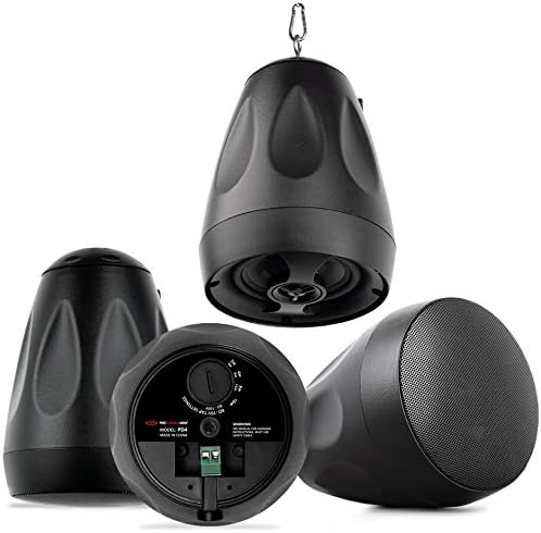 PD4 4" Pendant Speaker Package - 4 Speakers