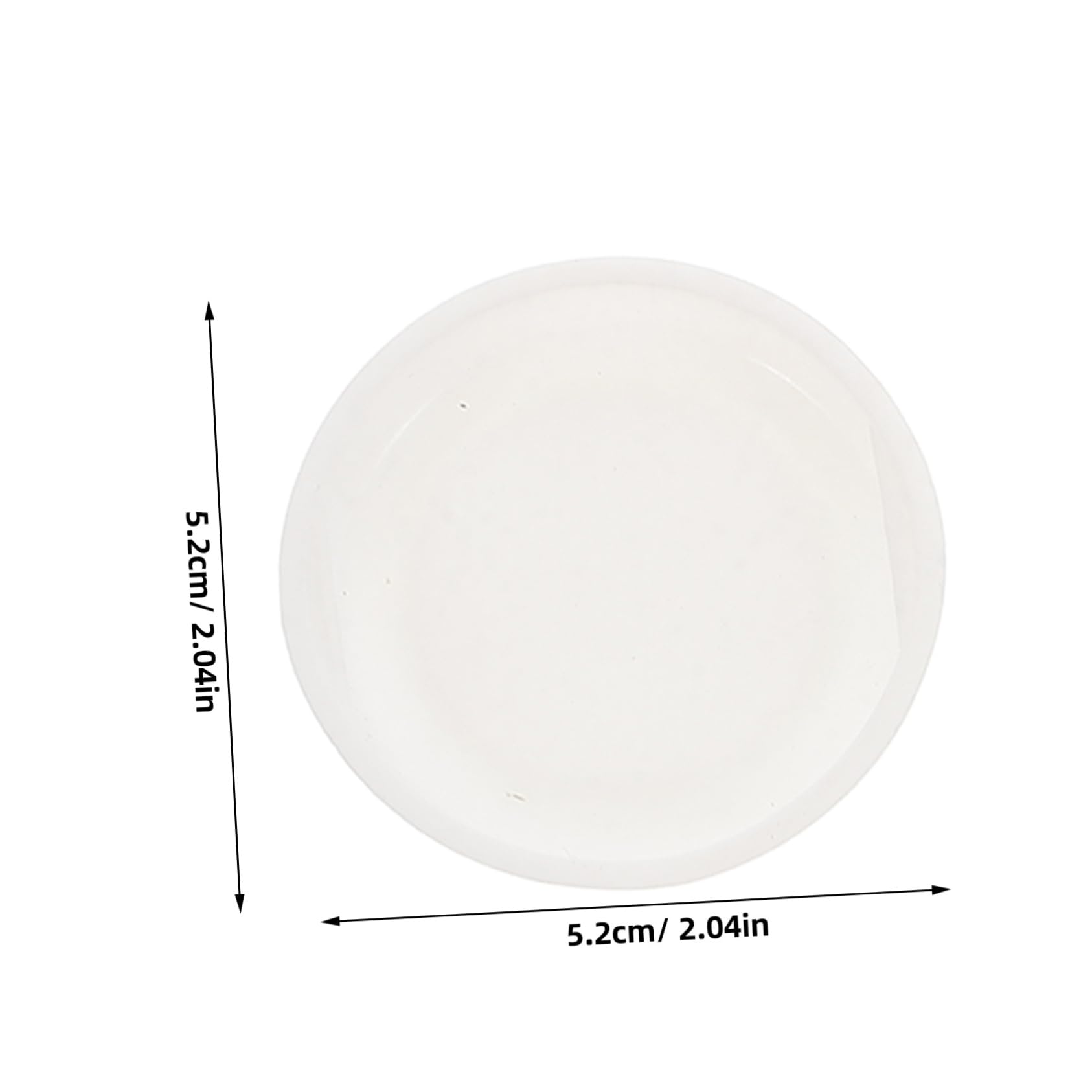 ARTIBETTER Sturdy Cardboard Tube Covers 30pcs Plastic End Caps Paper Tube Caps White for Mail Storage Crafts