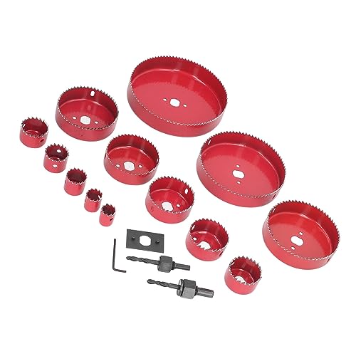 Kit de brocas sierra bi metal 17 piezas con estuche miniatura 7