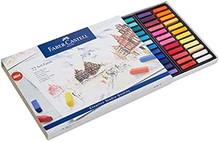 Faber-Castell Creative Studio Soft Pastels Box 72, Multicolor