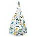 CHARLIE BANANA Reusable and Washable Waterproof Hanging Diaper Pail and Laundry Bag, Leaf