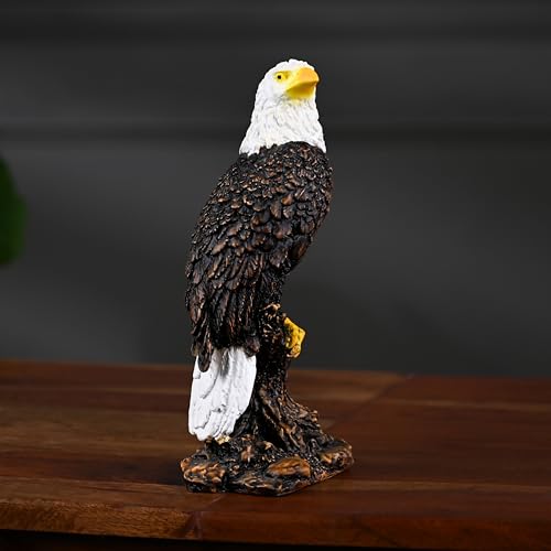 Image of Artarium Mighty Eagle Showpiece Feng Shui Eagle Figurines Handmade Garuda Statue Home Decor Statue Vastu Idol for Home & Office Decorative Showpiece (Eagle Multicolor 8.66 Inch)
