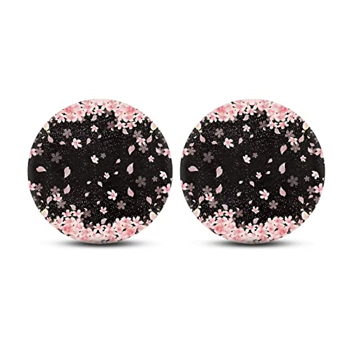 Portavasos para Carro AFPANQZ 2.75 pulg Rosa y Negro miniatura 1