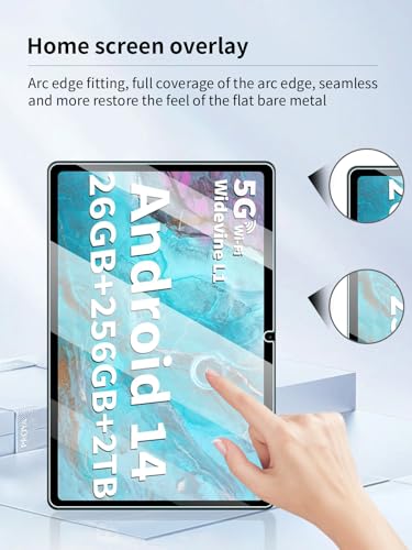 Protector de pantalla vidrio templado para tablet 10" miniatura 4