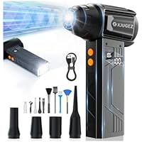 XJUGEZ Soplador de Polvo Eléctrico,180000RPM Mini Soplador de