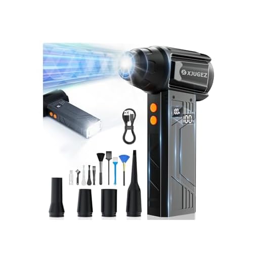 XJUGEZ Electric Air Duster for Cleaning