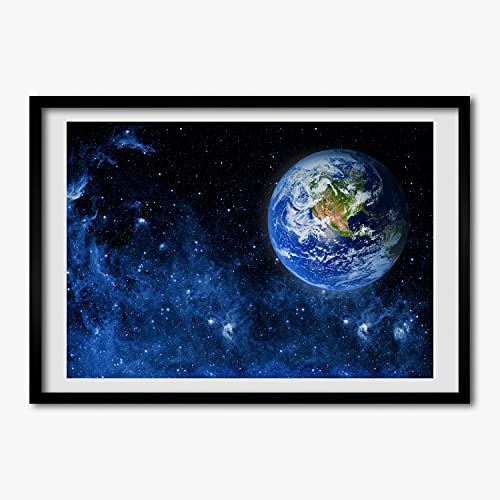Cadre photo 70x50 cm Tulup en bois MDF deco Glob pour tableau et affiche moderne
