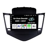  Autoradio Android Bluetooth Main Libre,Lecteur CD pour Voiture pour Chevrolet Cruze 2009-2014 8 Cores 2G+32G Autoradio Carplay Ccessoires De Voiture Brancher Et Utiliser Poste Radio Voiture