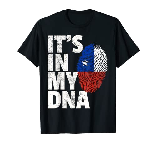 IT'S IN MY DNA Chile Flag Official Pride Gift Country Home T-Shirt