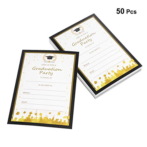 50 Unidades Cartões De Festa De Formatura Lembrancinhas Para Festa De Formatura Cartões De Conselho