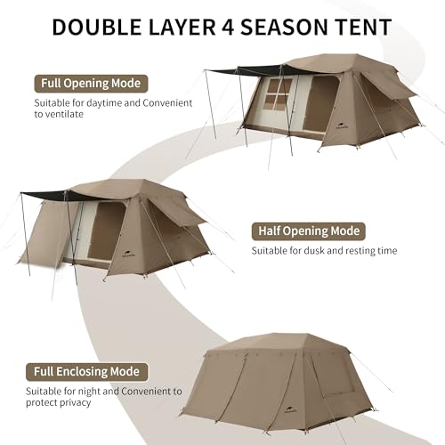 Heavy Duty 8-Person Camping Tent