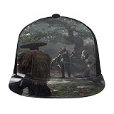 YooHome Gh-ost of Tsushima Jin Sakai Trucker Casquette unique pour course à pied et port décontracté Noir