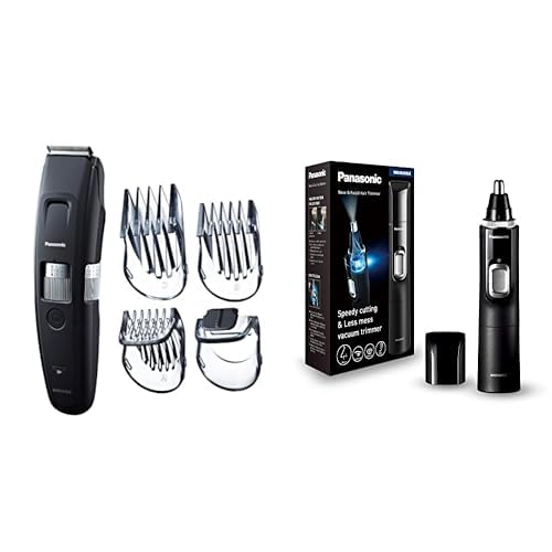Tondeuse barbe spéciale barbes longues Panasonic avec 58 réglages et 7 accessoires