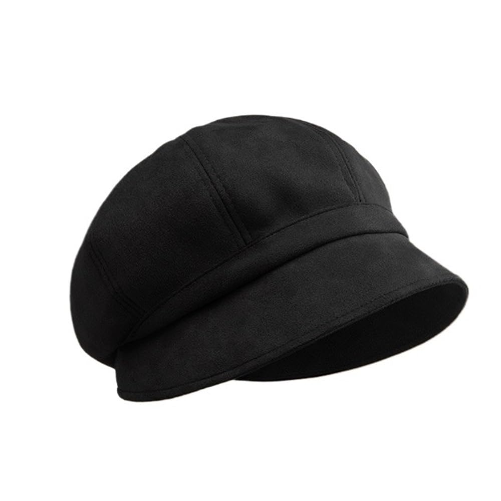 Chapeau peintre classique noir et béret artiste pour voyage femme