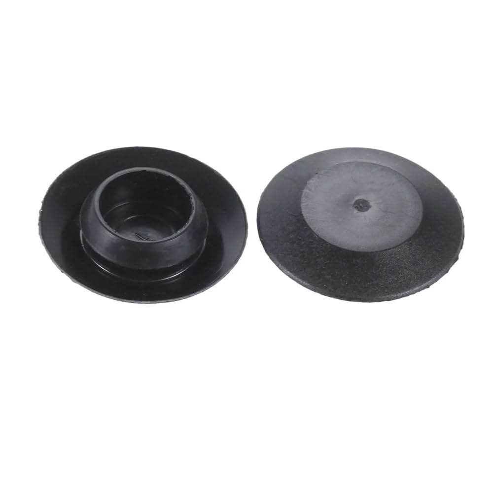 GLBMLMTHZP 50Pcs/lot Auto Clip Fastener Flush Sheet Plugs Head Dia 22.2mm Bumper Wheel Eyebrow Fender Plastic Screw Rivet