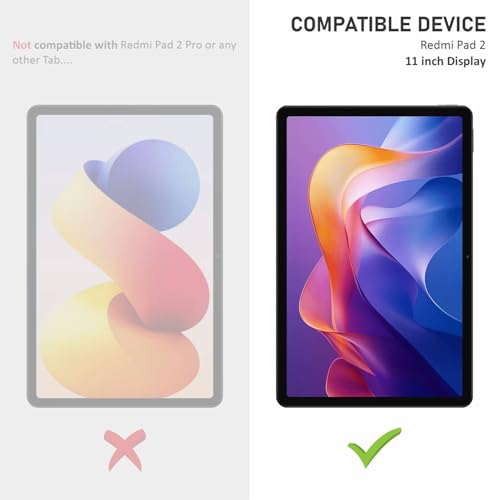 Image of SupCares Tempered Glass for Redmi Pad 2 (11 Inch) With Installation Kit | Military-Grade Gorilla Screen Protector | Edge to Edge Coverage | Transparent