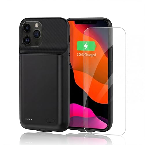 Funda con batería para iPhone 12 que soluciona la falta de carga y protege la pantalla de caídas
