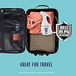 Conair Handheld Travel Garment Steamer for Clothes, CompleteSteam 1100W, For Home, Office and Travel, White - Image 5