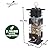 Hsmanchry Squirrel Proof Bird Feeders Outdoor Hanging Metal Feeder, 4 Ports for Wild Birds | Weather-Resistant, 2.5 LB Capacity, Ideal for Family Yards & Gardens