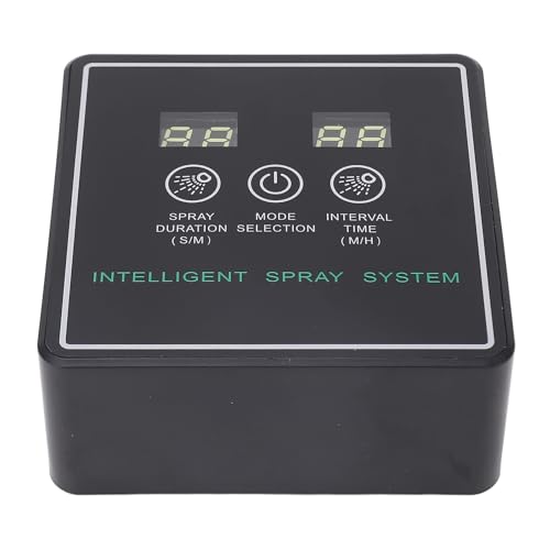 Cocoarm Reptiles Humidifier, Intelligent Reptile Leverage System Automatic Foggy System with 360 ° Rotatable Nozzles and Intelligent Timer for Reptiles and Amphibians
